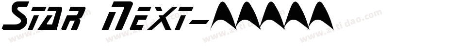 Star Next字体转换